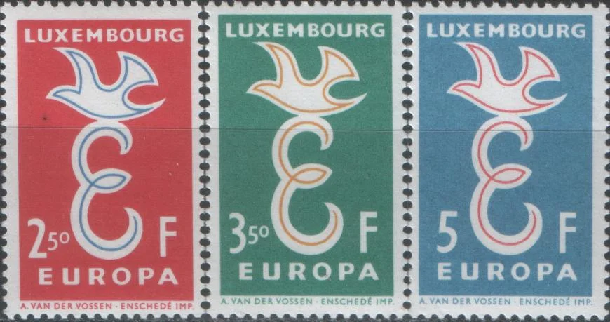 Люксембург - Европа 1958.