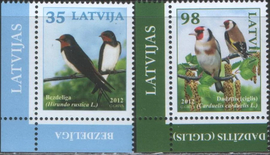 Латвия - Птицы(2012).