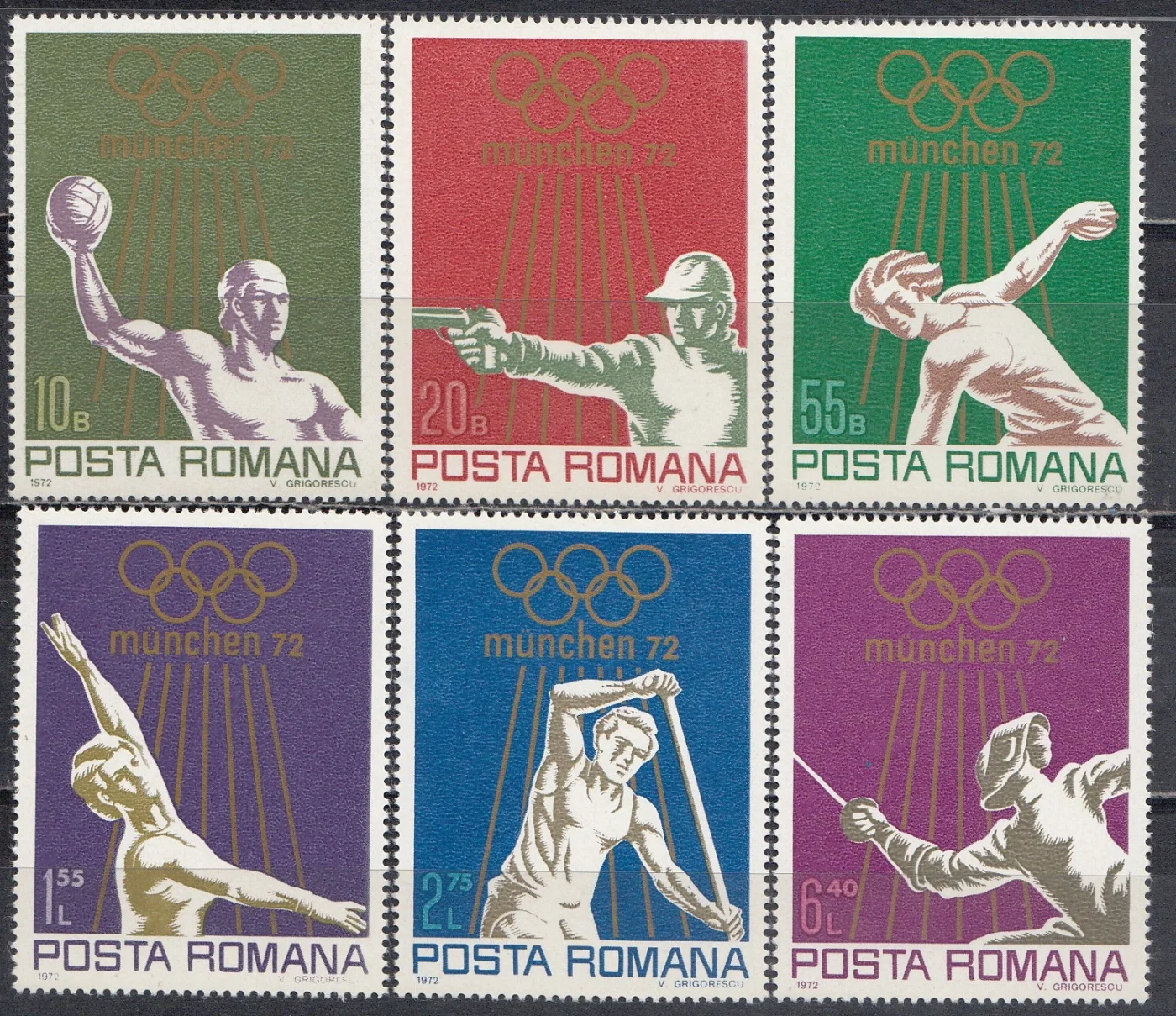 Румыния - ЛОИ 1972(1).
