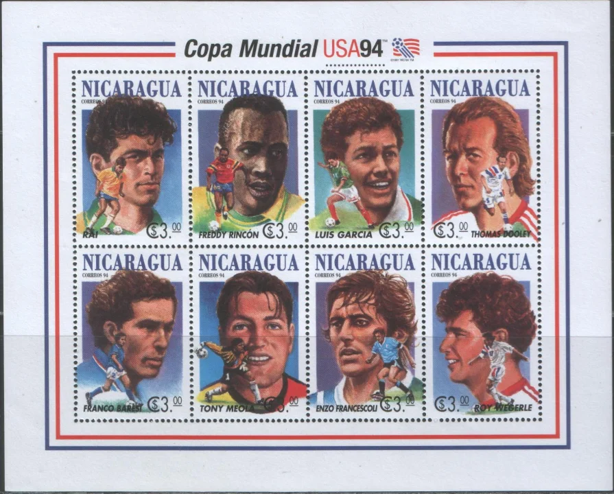 Никарагуа - Футбол ЧМ 1994(3бл).