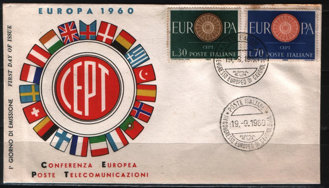 Италия - КПД. Европа-СЕПТ 1960.