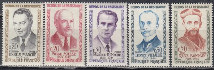 Франция - Герои Сопротивления(1960).
