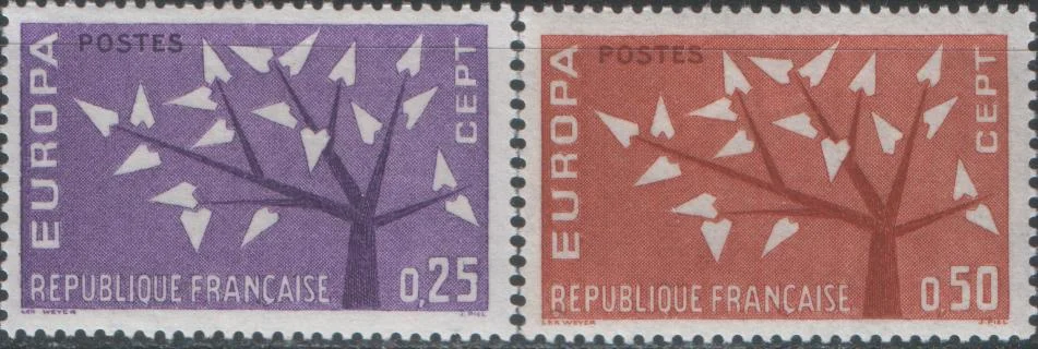 Франция - Европа 1962.
