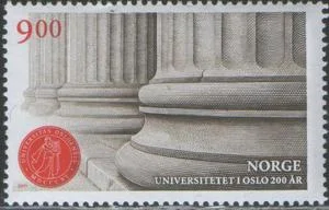 Норвегия - 200 лет университету в Осло(2011).