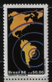 Бразилия - Телекоммуникационная выставка "Americas Telecom 88", Рио-де-Жанейро(1988).