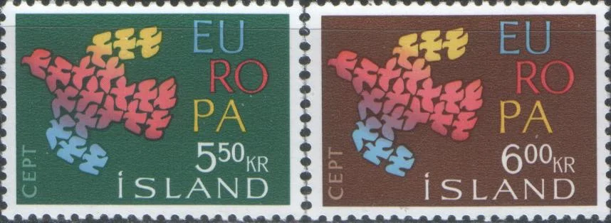 Исландия - Европа 1961.